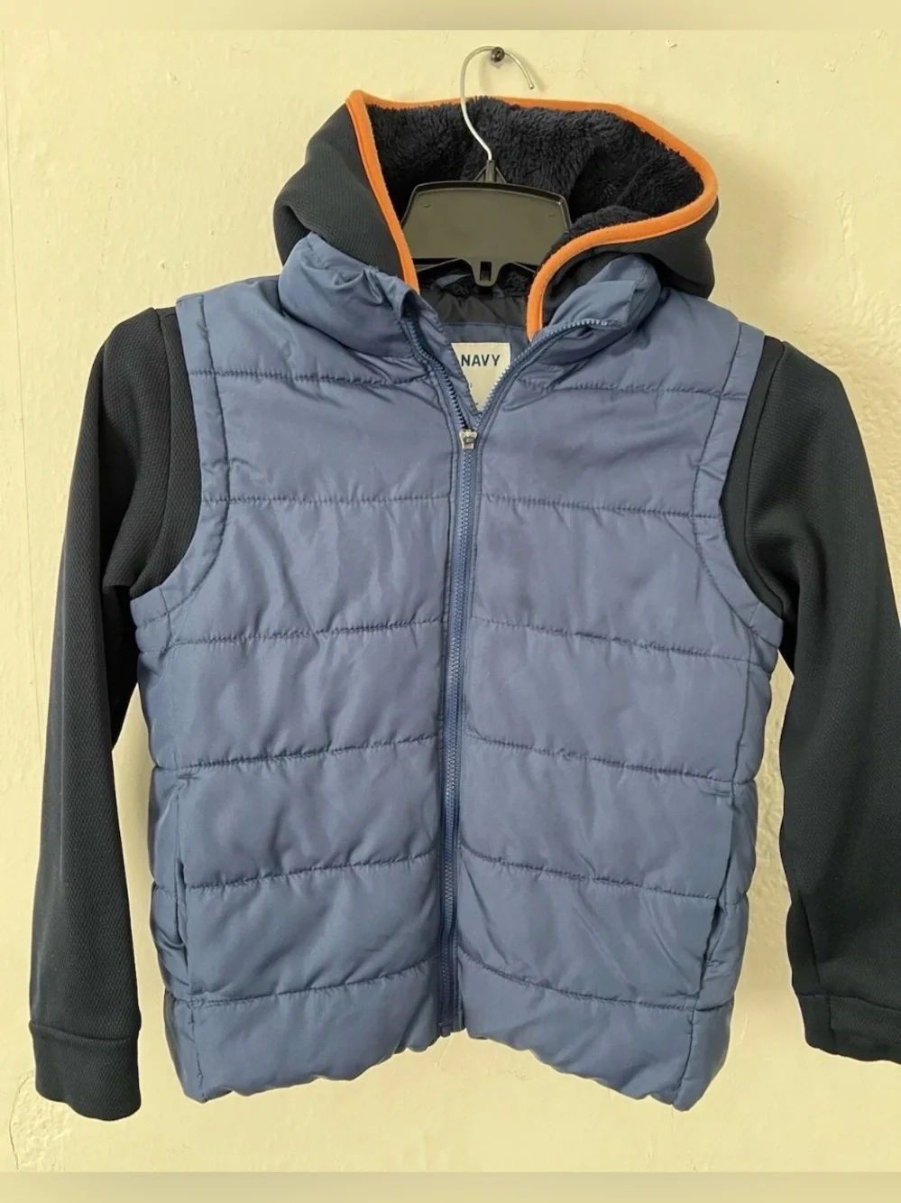 Old Navy Boys Medium Size 8 Zip Up Hoodie Jacket